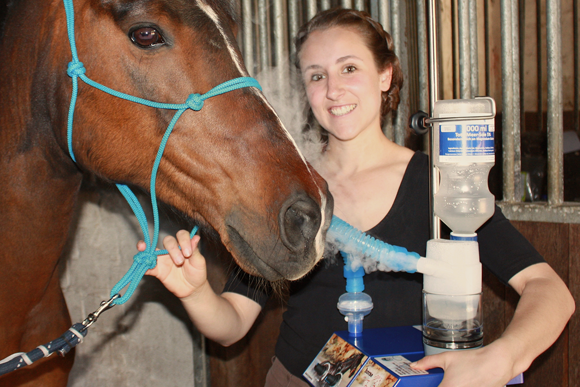 Inhalationstherapie Pferd